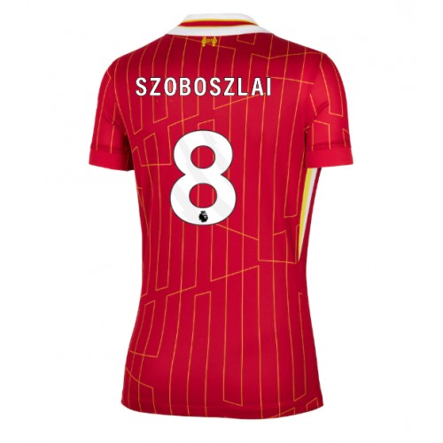 Fotbalové Dres Liverpool Dominik Szoboszlai #8 Dámské Domácí 2024-25 Krátký Rukáv